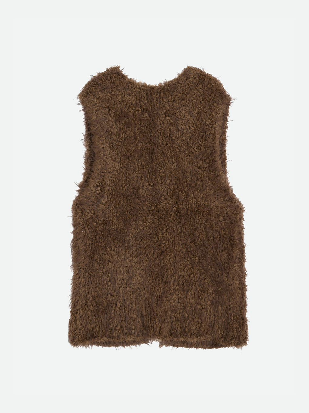FUR LIKE WARM KNIT VEST