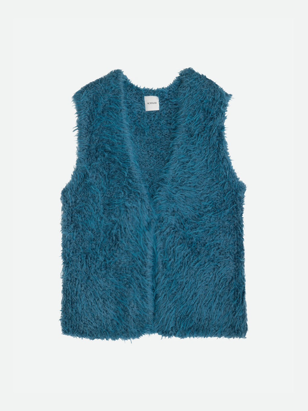FUR LIKE WARM KNIT VEST