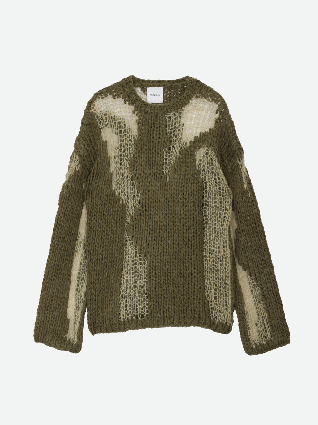 TWO YARN INTARSIA KNIT