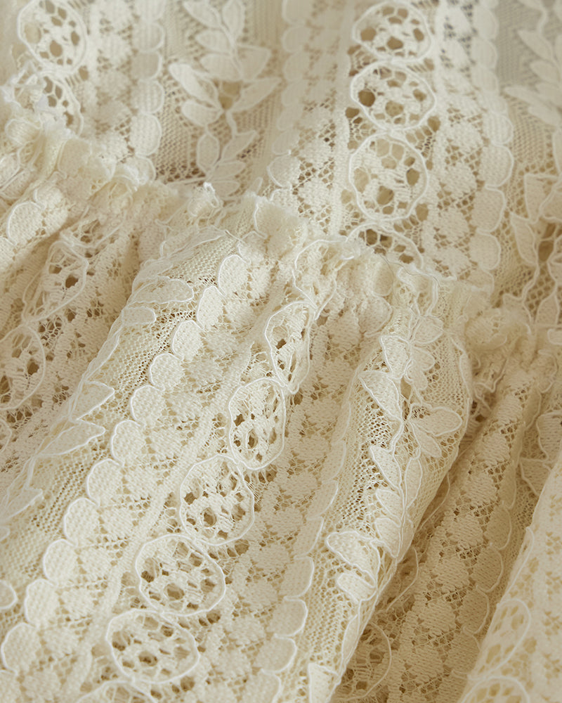 SHEER LACE CAMI TOPS