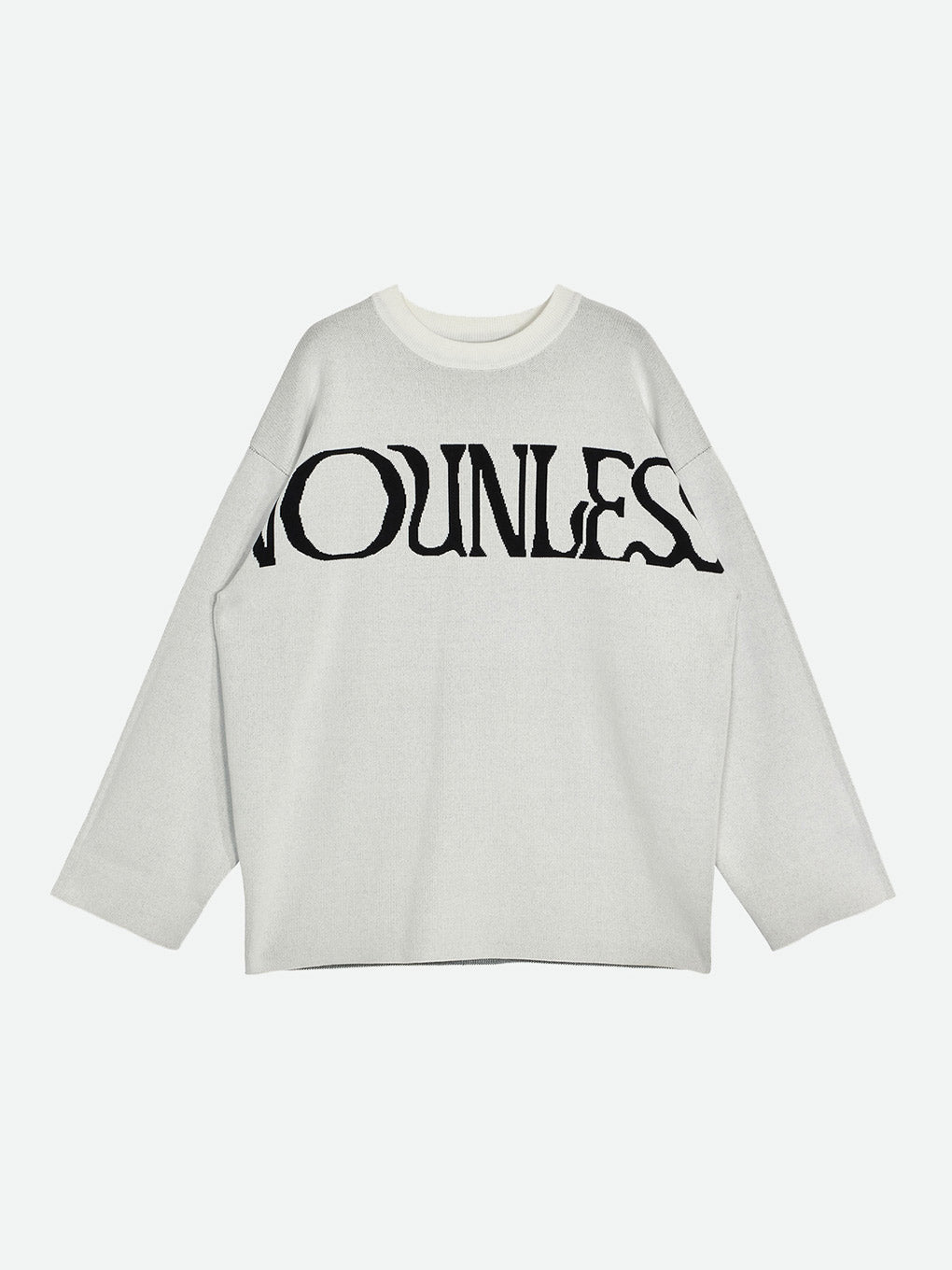 NOUNLESS BIG LOGO KNIT
