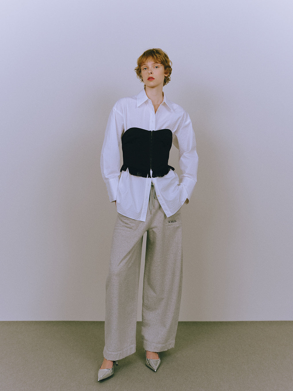 NOUNLESS LOOSE SWEAT PANTS
