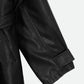 FAKE LEATHER LONG COAT