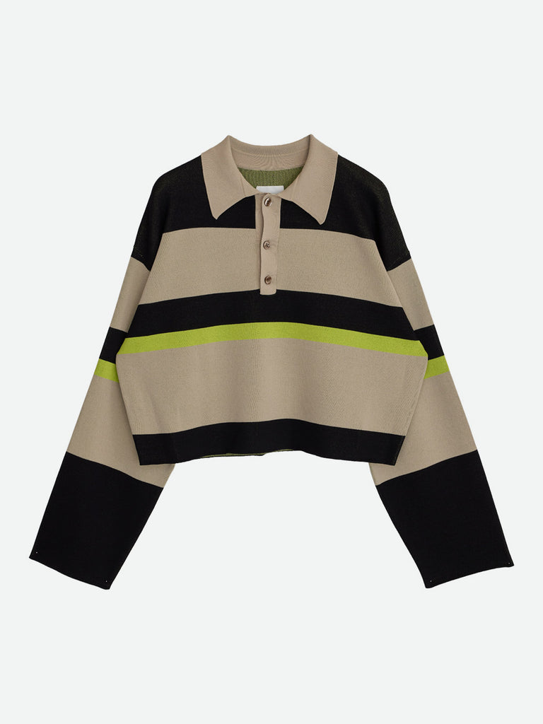 MINI RUGGER KNIT SHIRT