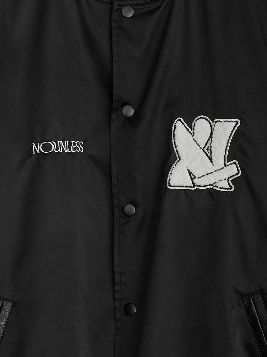 NOUNLESS NYLON STADIUM JUMPER