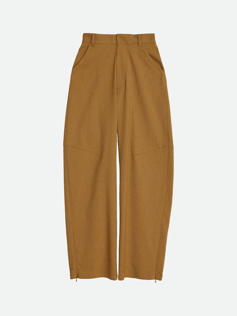 RETRO ROUND SLIT PANTS