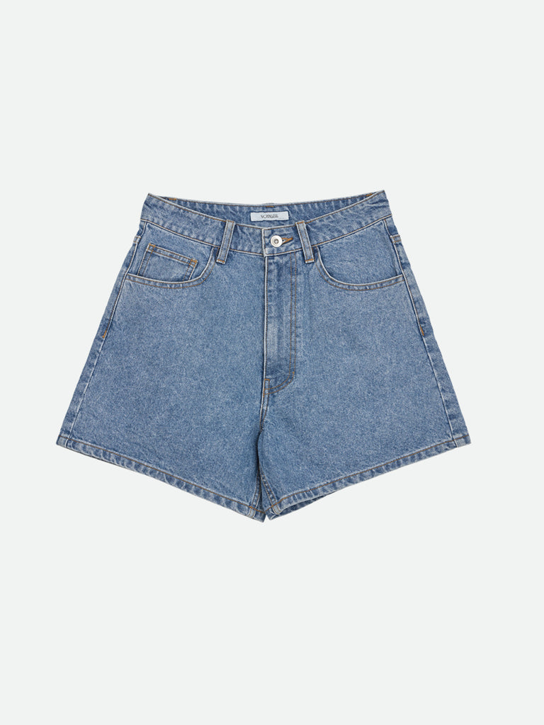 VINTAGE LIKE DENIM SHORT PANTS