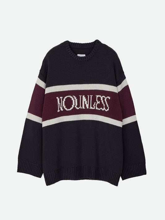 NOUNLESS CLASSIC LOGO KNIT