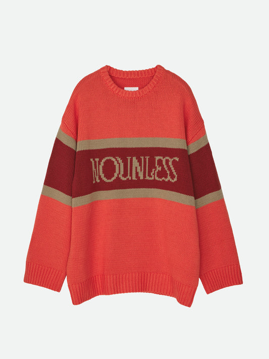 NOUNLESS CLASSIC LOGO KNIT