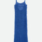 BRIGHT LOOP FRINGE CAMI DRESS