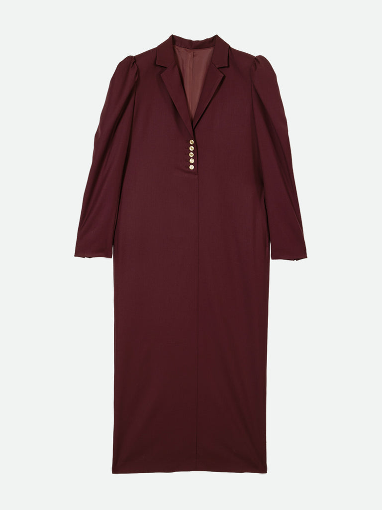 MINIMAL JACKET PUFF DRESS
