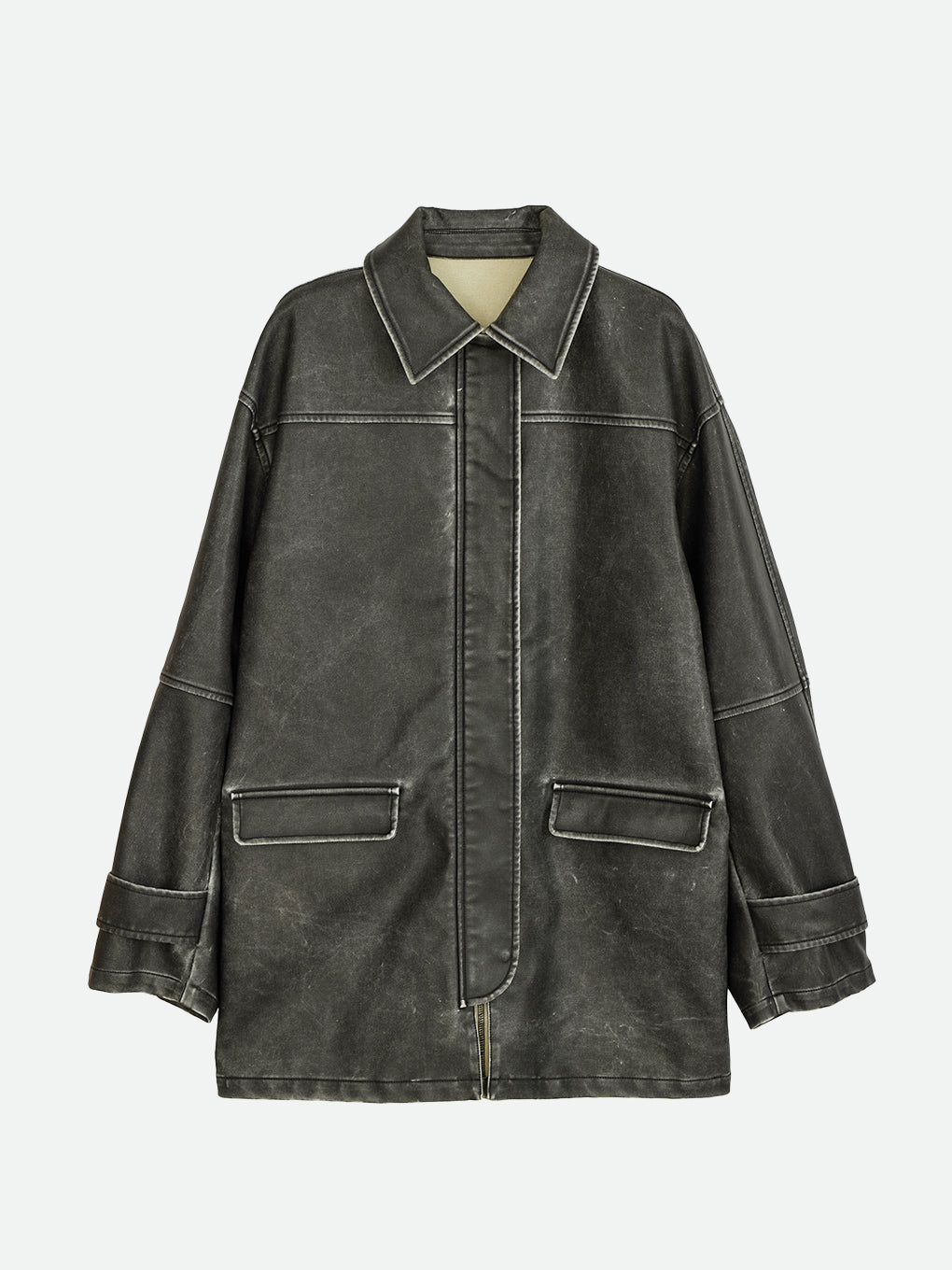 CRASH FAKE LEATHER N/S JACKET｜その他