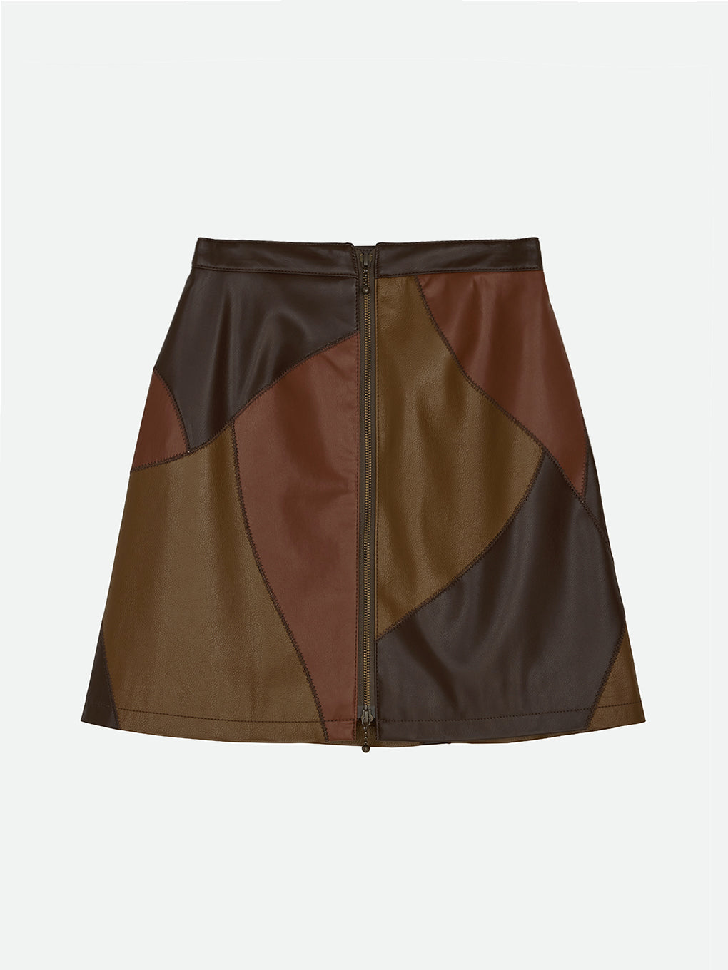 PATCHWORK MINI SKIRT