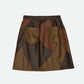 PATCHWORK MINI SKIRT