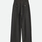 CHECK RELAX WIDE PANTS