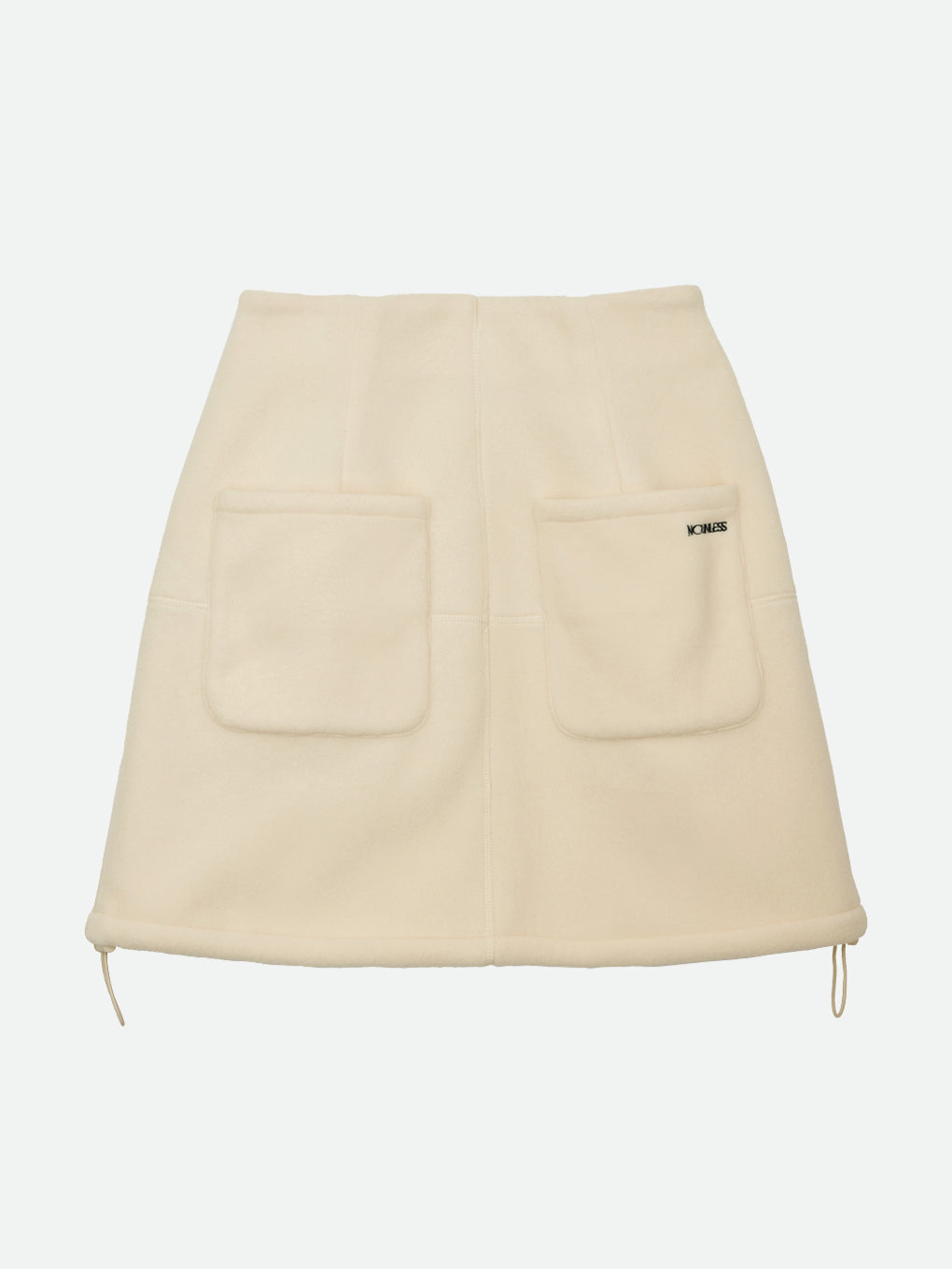 NOUNLESS FLEECE MINI SKIRT