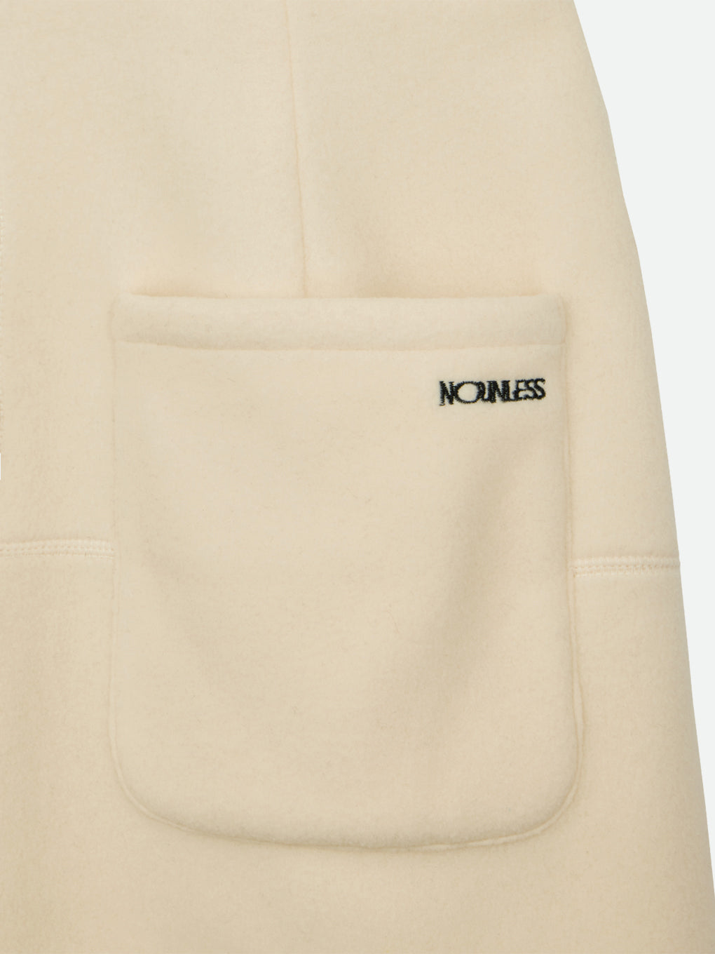 NOUNLESS FLEECE MINI SKIRT