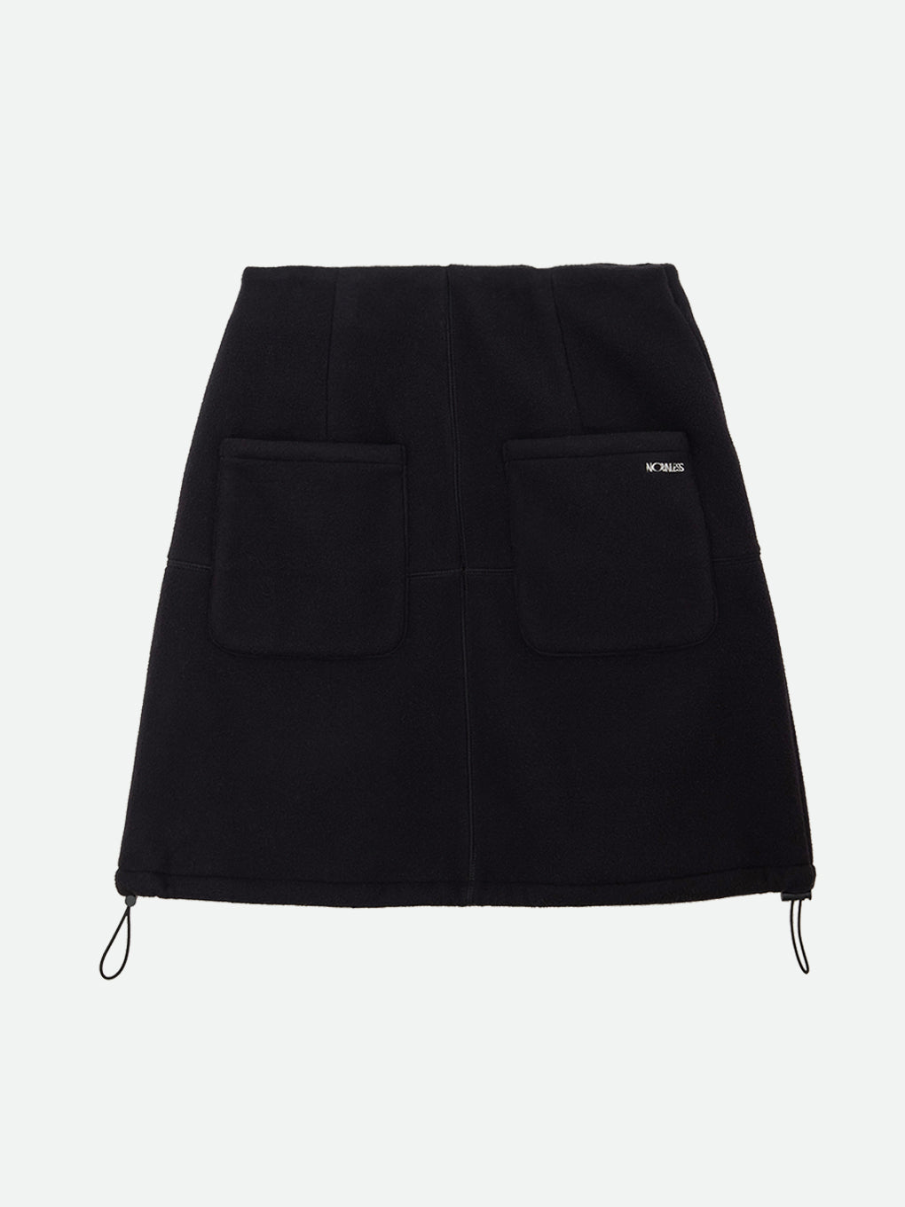 NOUNLESS FLEECE MINI SKIRT