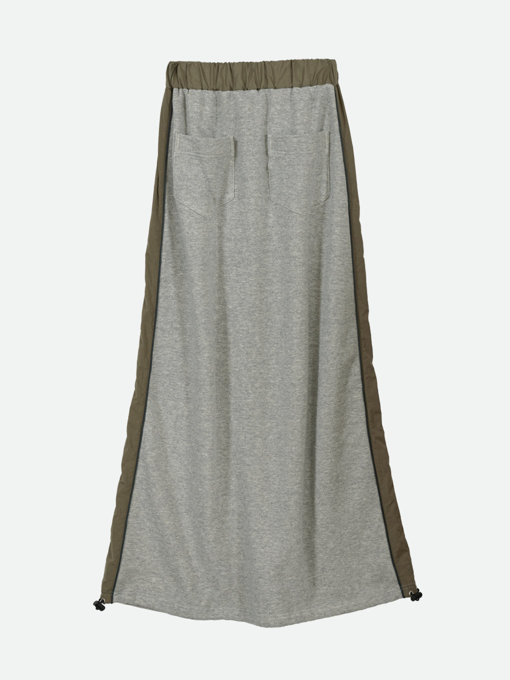 SWEAT DOCKING LINE SKIRT