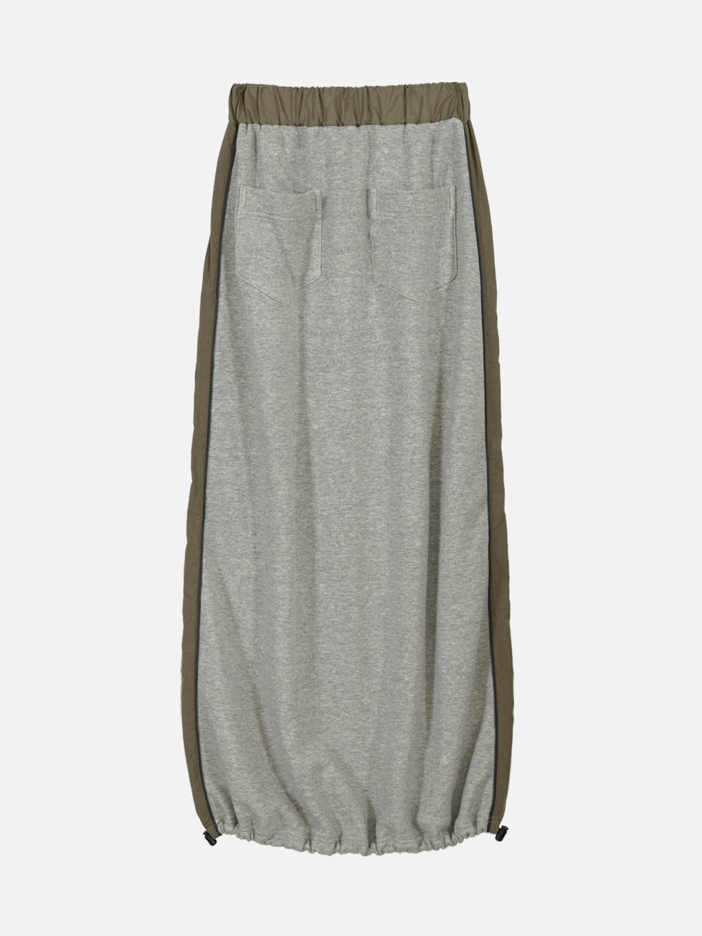 SWEAT DOCKING LINE SKIRT