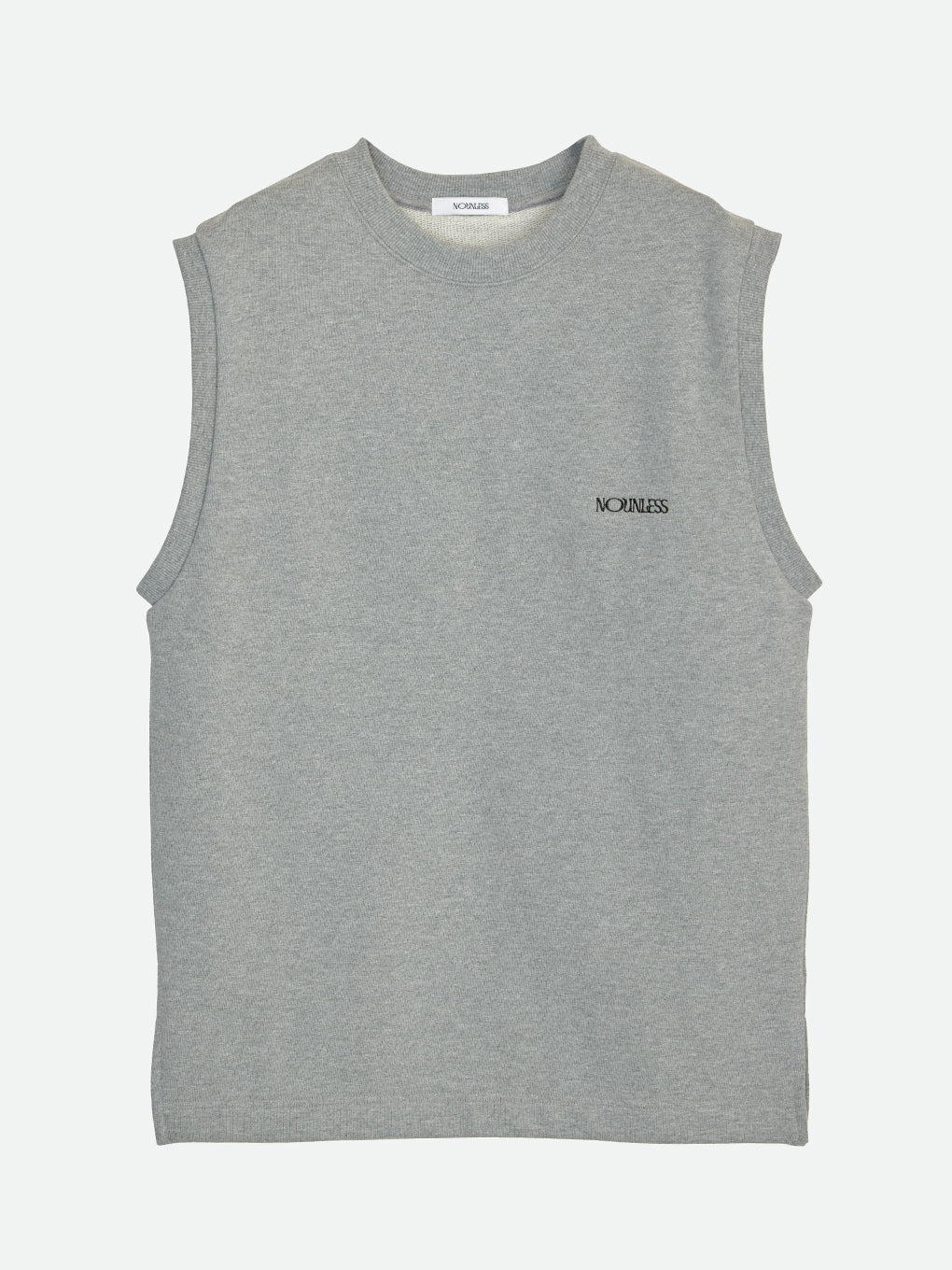 NOUNLESS MINI LOGO SWEAT TANK TOP