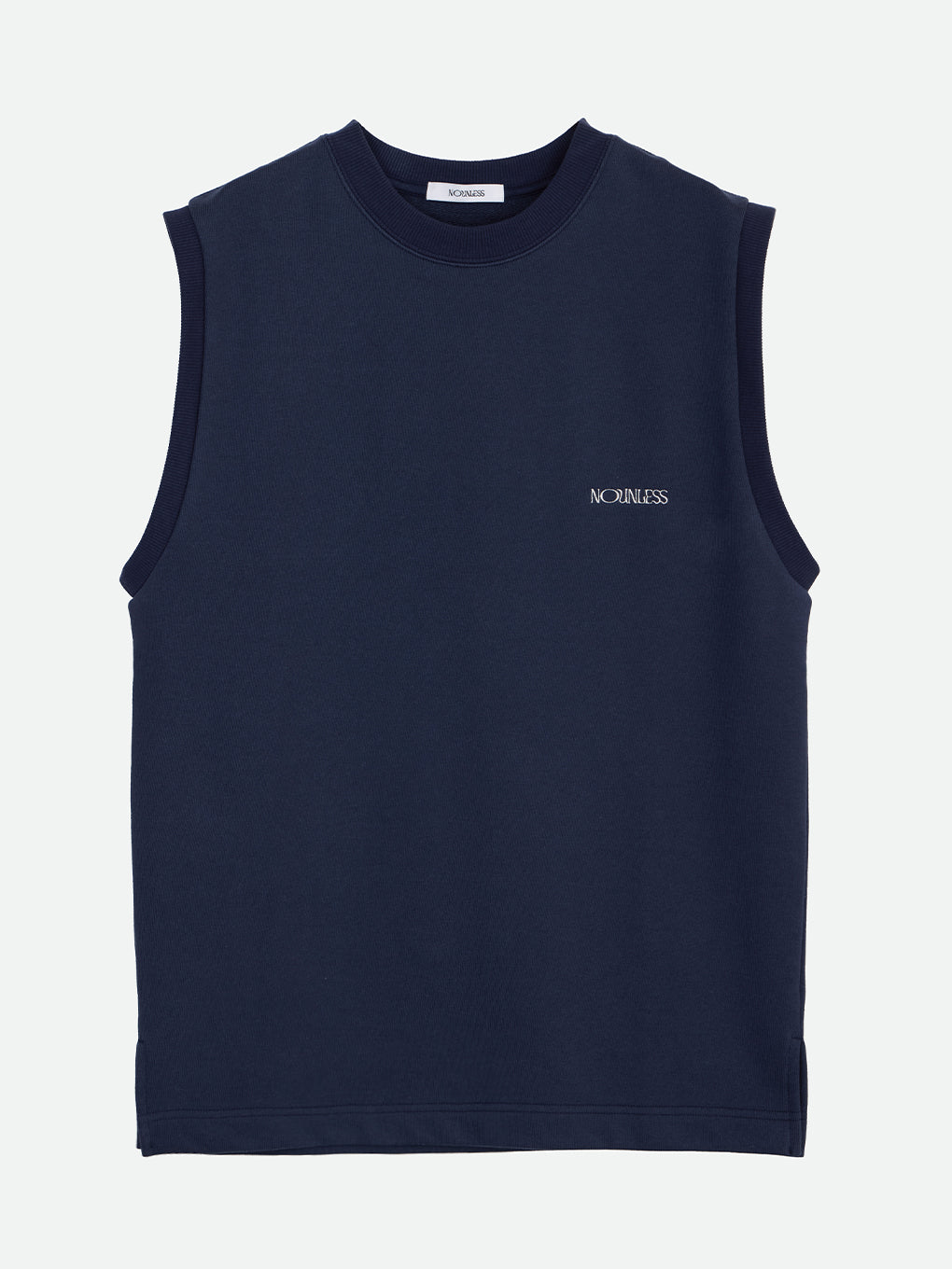 NOUNLESS MINI LOGO SWEAT TANK TOP