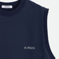 NOUNLESS MINI LOGO SWEAT TANK TOP