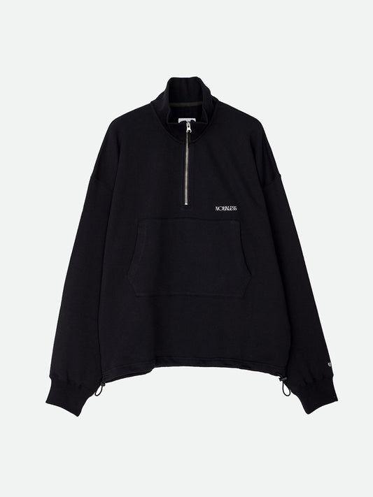 NOUNLESS HALF ZIP SWEAT TOPS