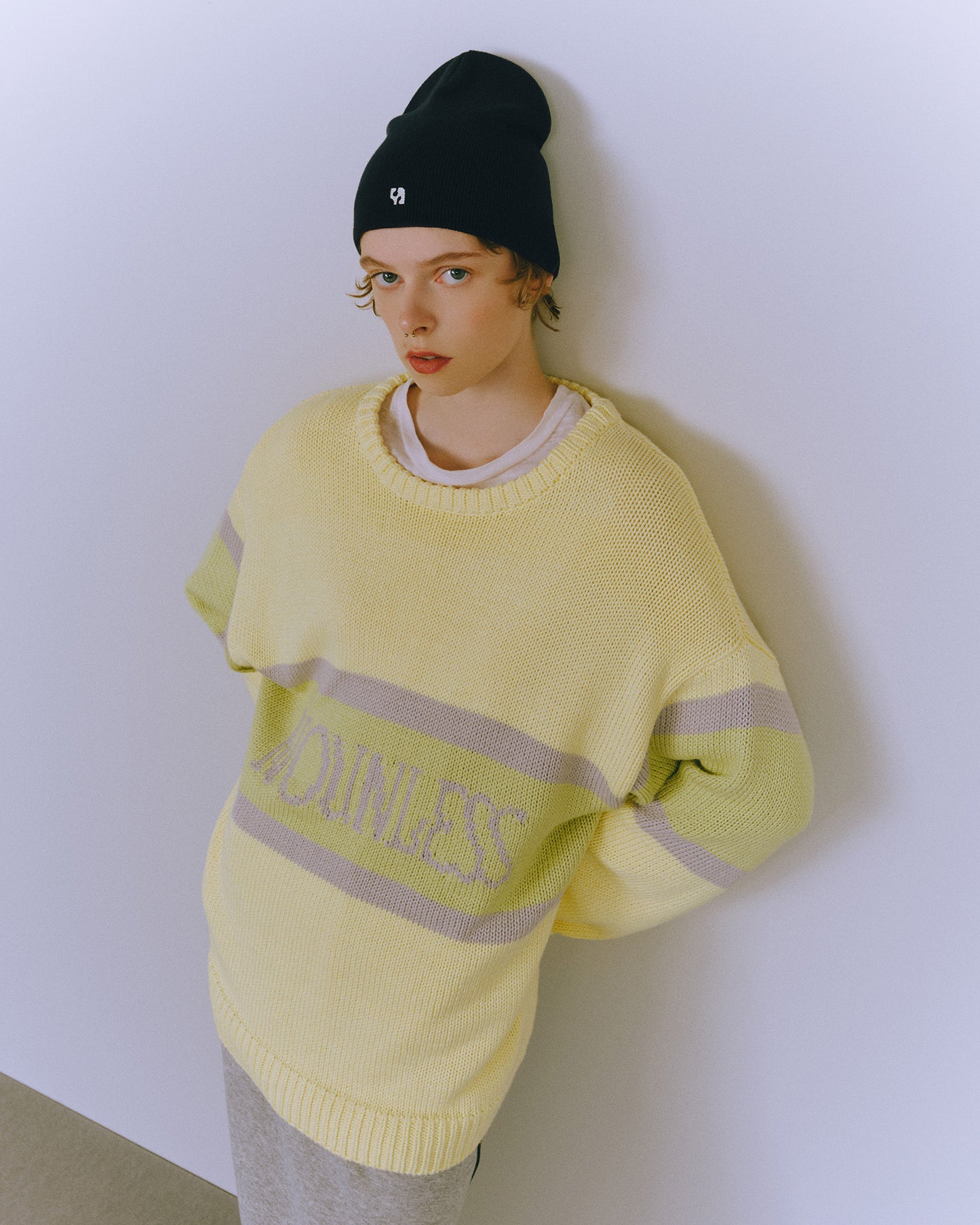 NOUNLESS CLASSIC LOGO KNIT