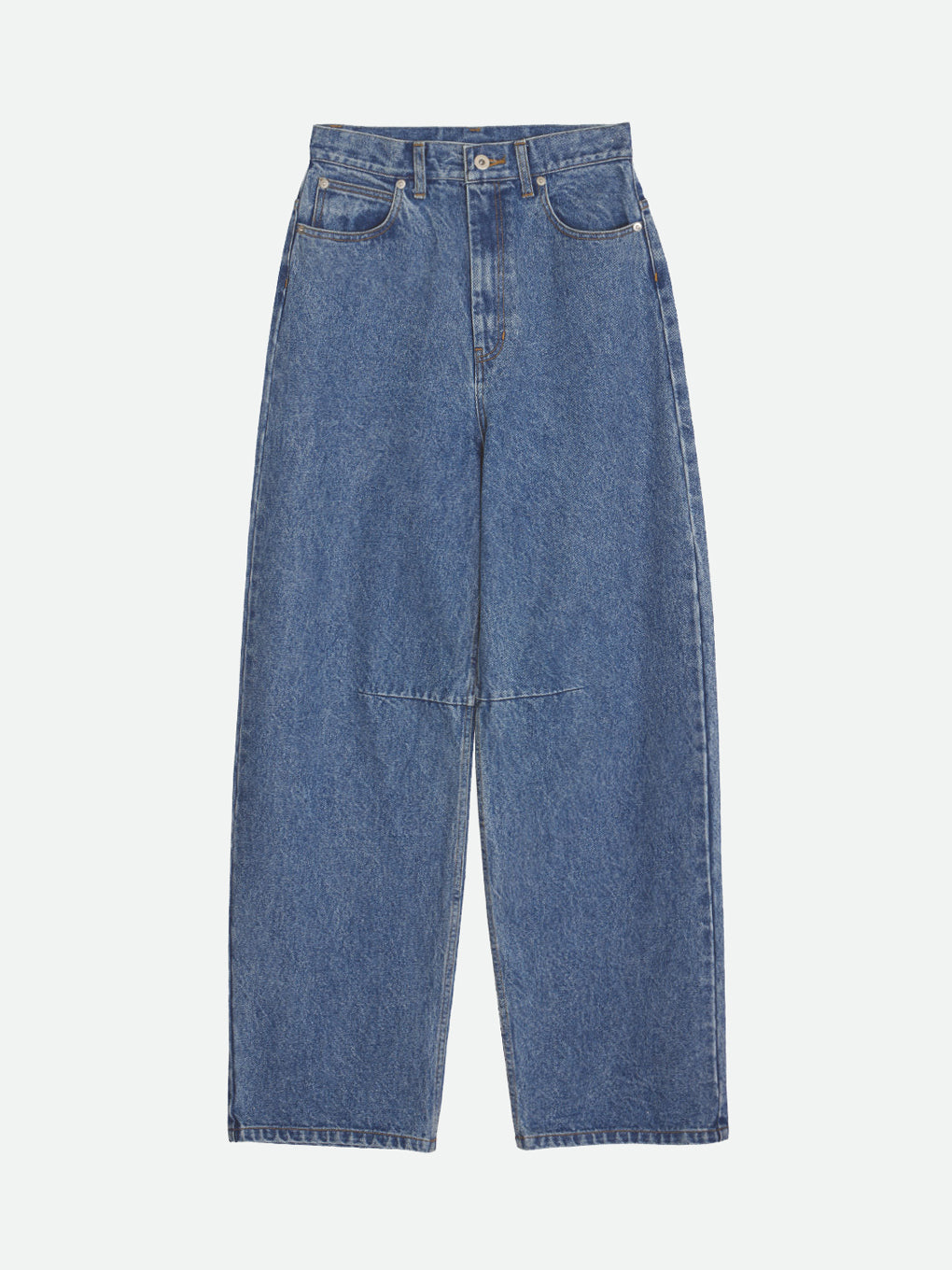 ORGANIC COTTON ROUND DENIM PANTS