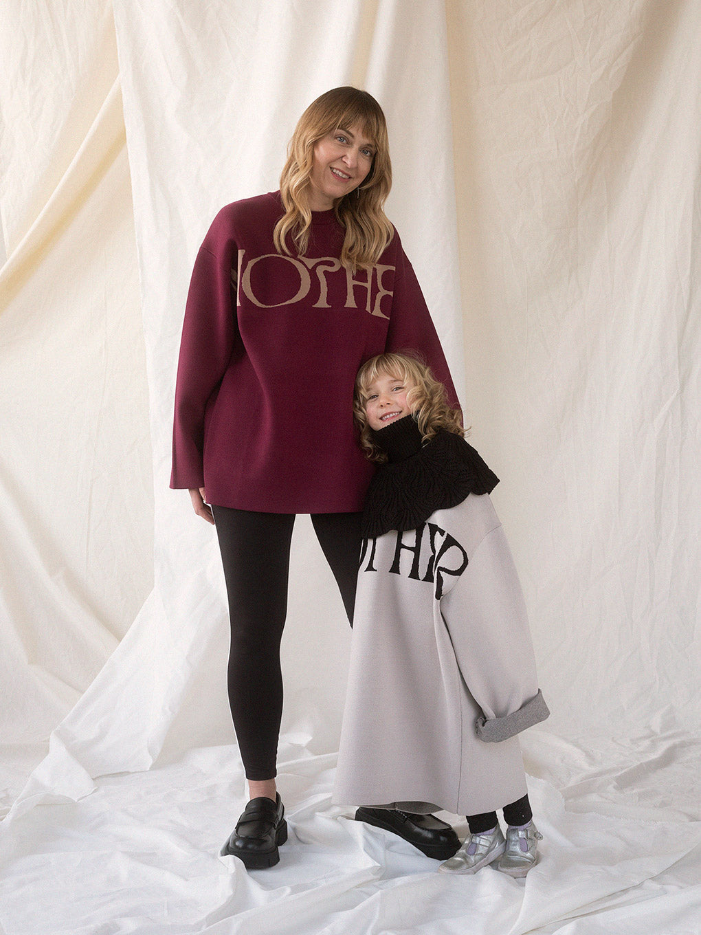 MOTHER LOGO OVER KNIT – NOUNLESS