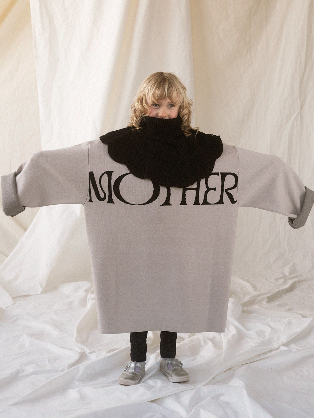 MOTHER LOGO OVER KNIT – NOUNLESS