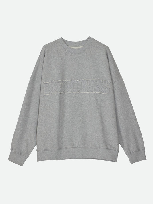 NOUNLESS PATCHWORK LOGO SWEAT