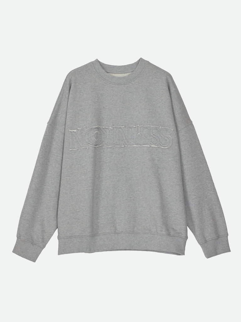 NOUNLESS PATCHWORK LOGO SWEAT