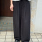 CHECK RELAX WIDE PANTS