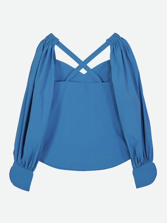 FREE SLEEVE CAMI BLOUSE