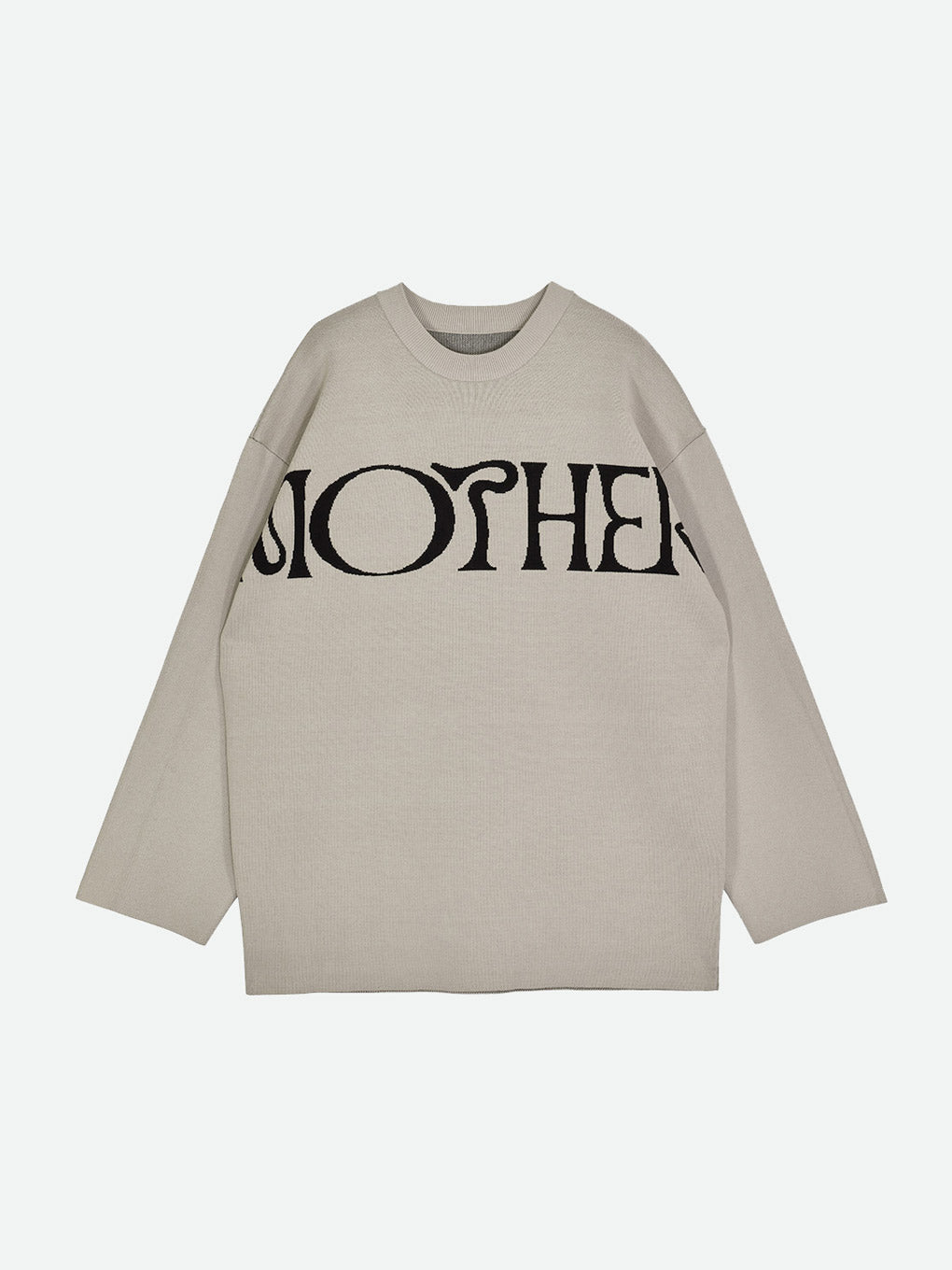 MOTHER LOGO OVER KNIT