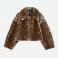 REVERSIBLE SHORT FAKE FUR JACKET