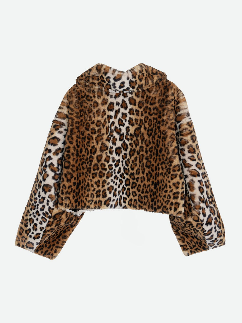 REVERSIBLE SHORT FAKE FUR JACKET