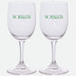 NOUNLESS PAIR WINE GLASS