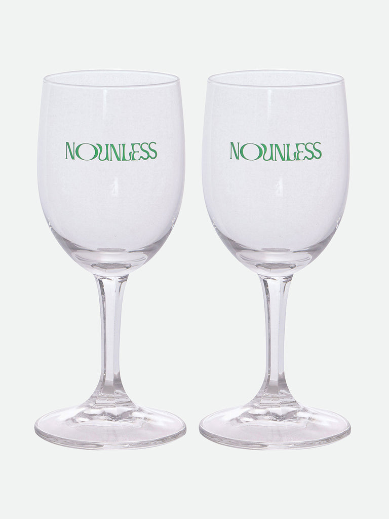 NOUNLESS PAIR WINE GLASS