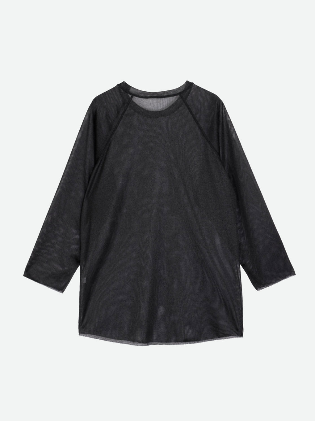 SHINY RAGLAN SLEEVE TOP