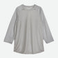 SHINY RAGLAN SLEEVE TOP