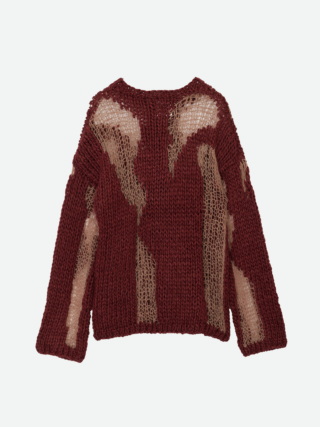 TWO YARN INTARSIA KNIT